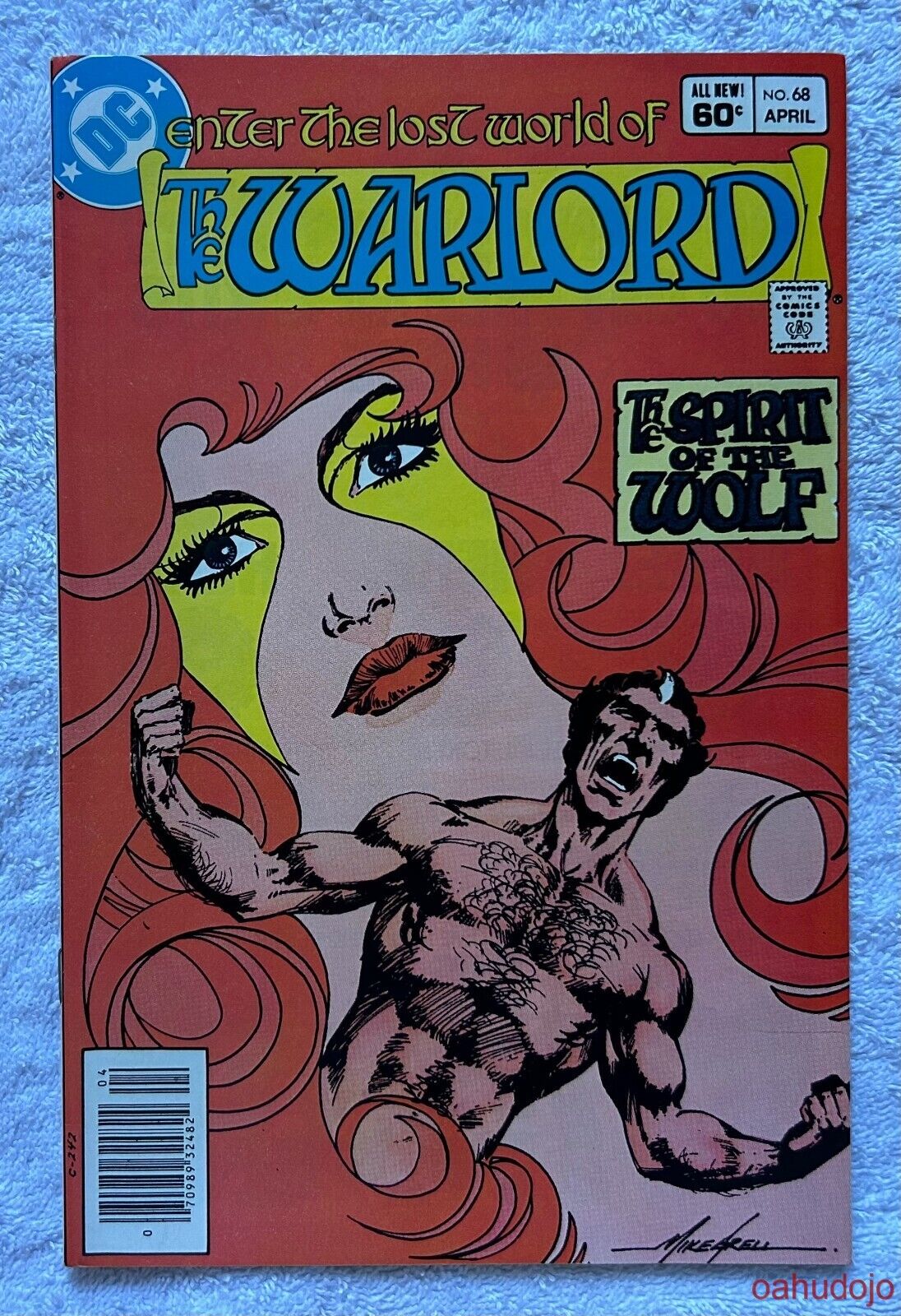 DC WARLORD #68 1st Series Mark Jewelers Variant April 1983 VF*