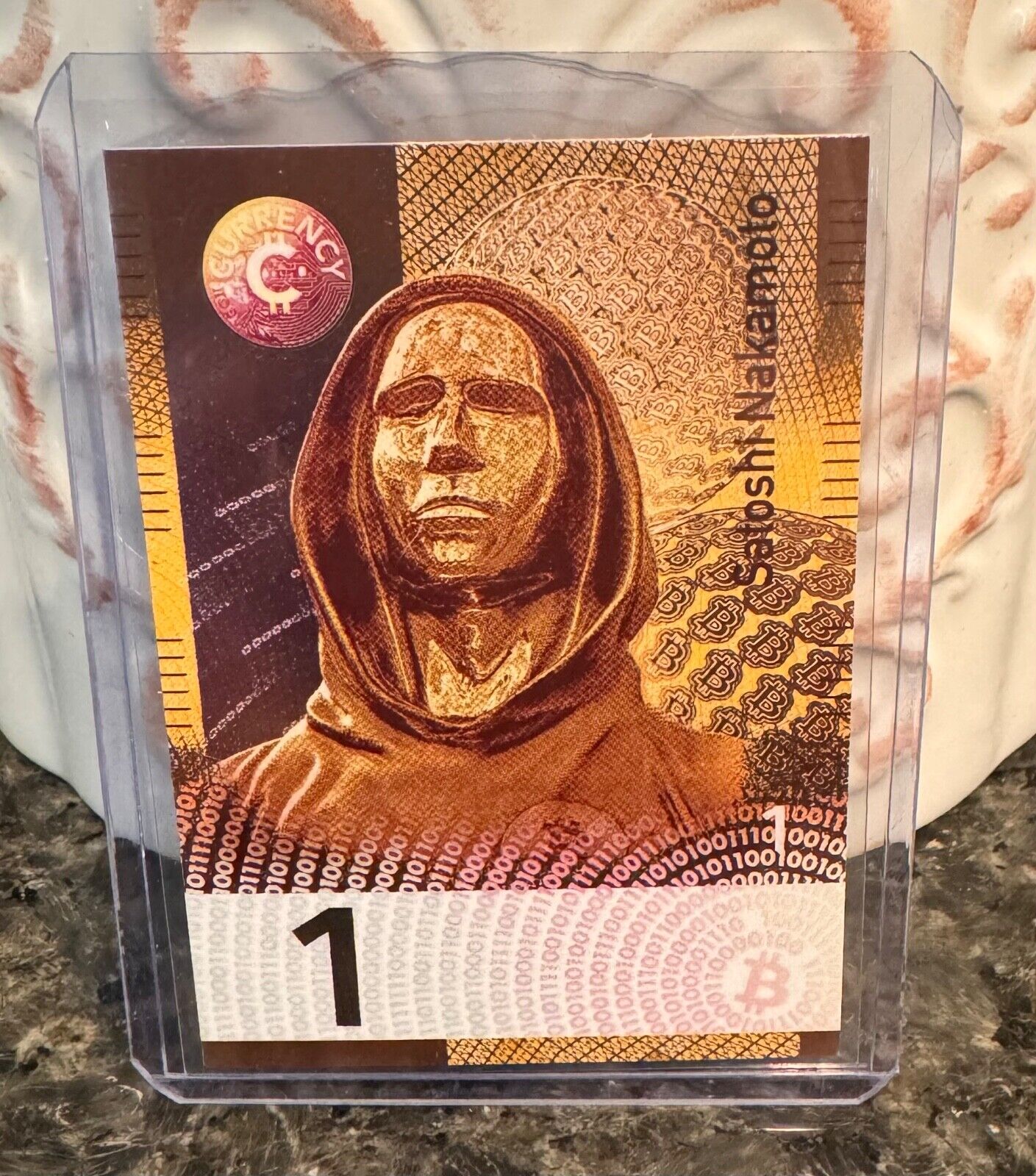 2024 Cardsmiths Currency Series 3 COLD FOIL Insert SATOSHI NAKAMOTO  1:96 SP
