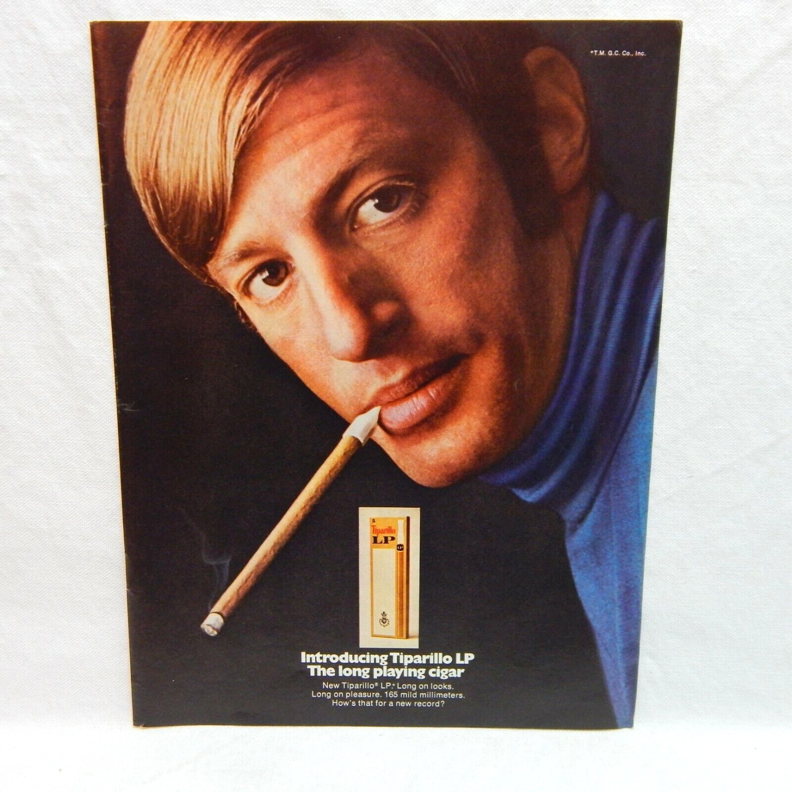 Tiparillo Cigar 1968 Advertisement