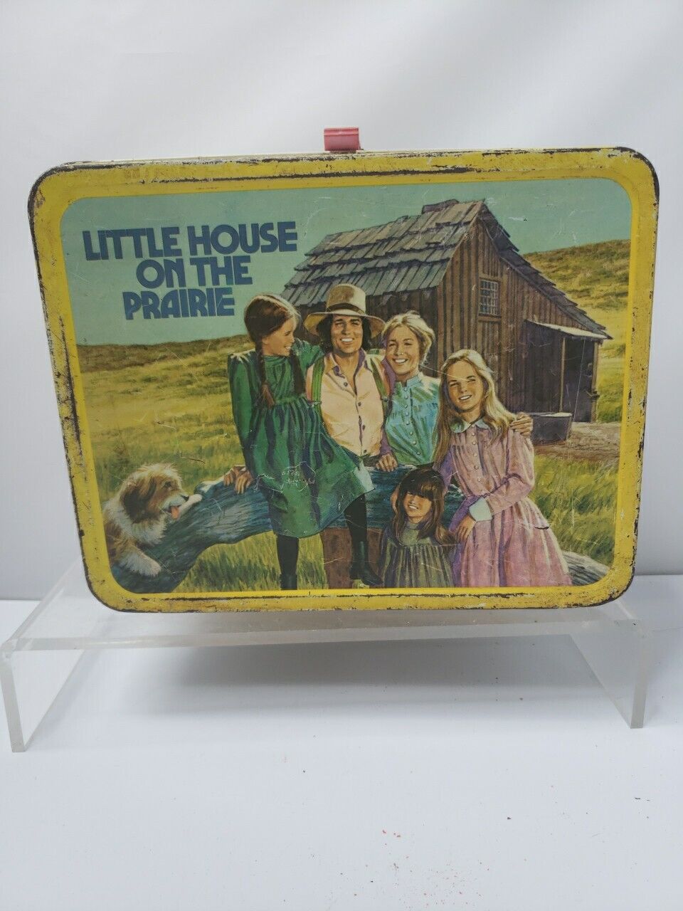 Vintage 1978 Little House On The Prairie Metal Lunchbox Lunch Box Without Handle