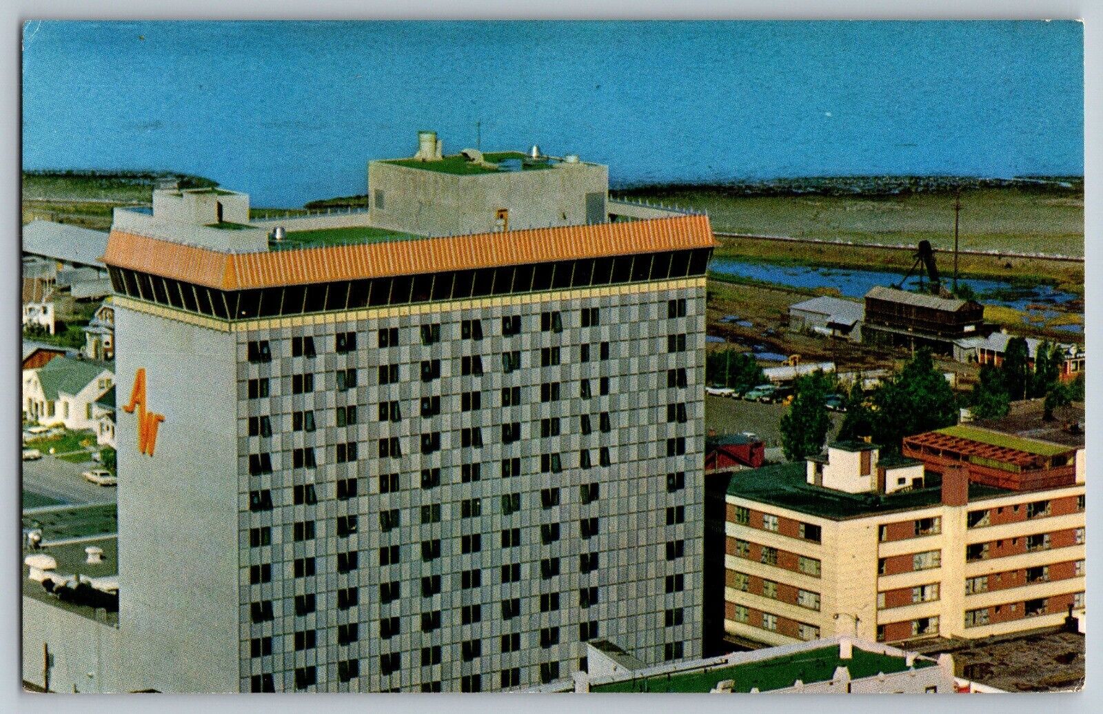 Alaska AK - Anchorage Westward Hotel Building - Vintage Postcard - Posted