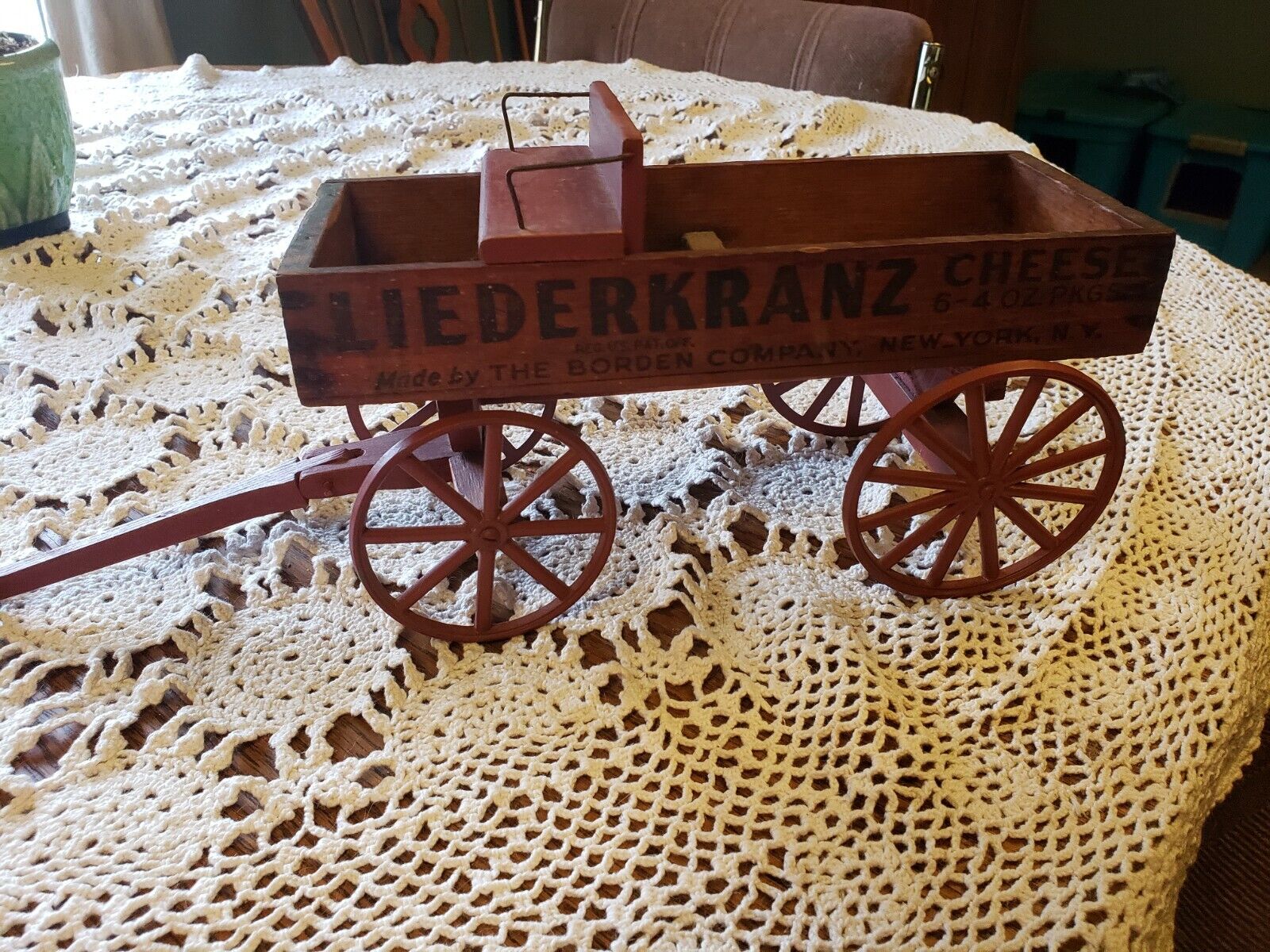 Vintage Liederkranz Cheese  Wagon 10\