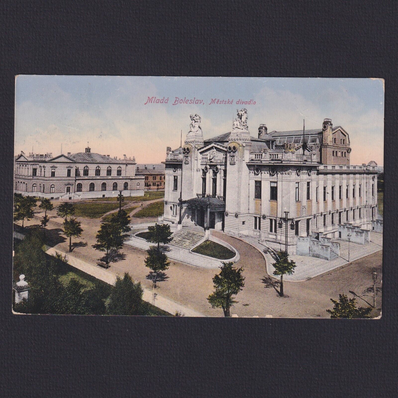 CZECHIA AUSTRIA 1912, Postcard, Mladá Boleslav, Used
