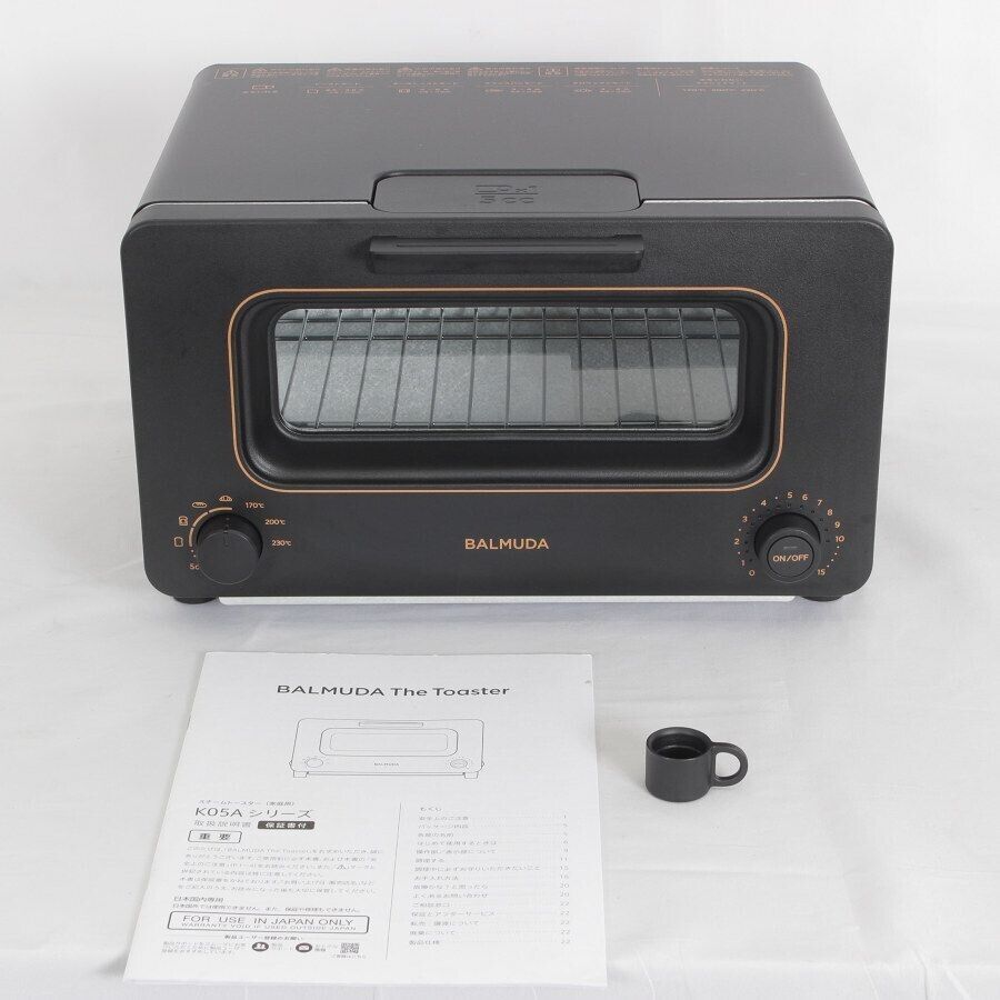BALMUDA The Toaster K05A-BK 100V 1200W Kitchen Tools 2020.
