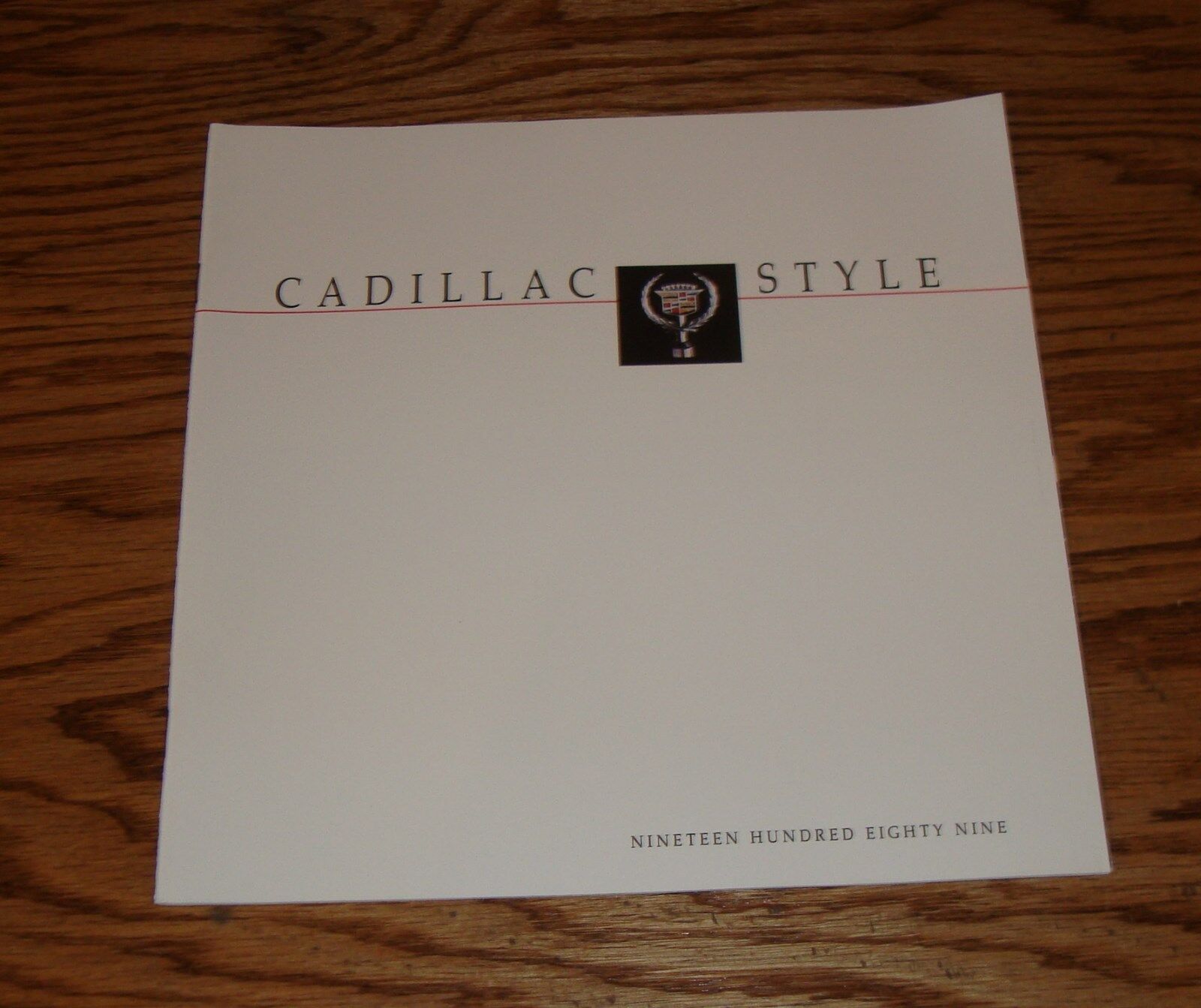 Original 1989 Cadillac Full Line Sales Brochure 89 Eldorado Fleetwood Allante