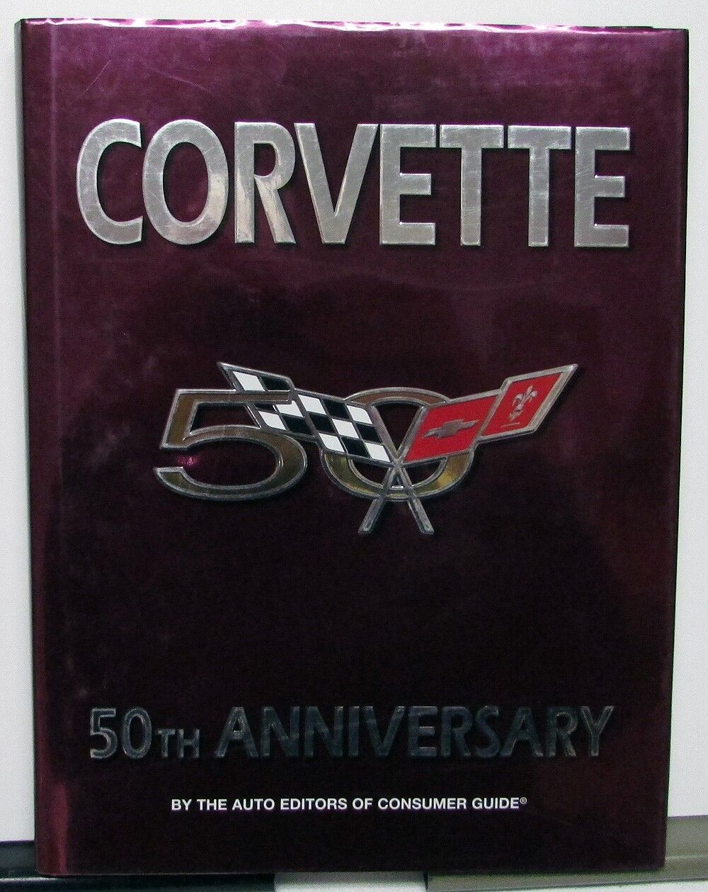 Corvette 50th Anniversary Historical Hardback Book Chevrolet 1953 1963 1967 1970