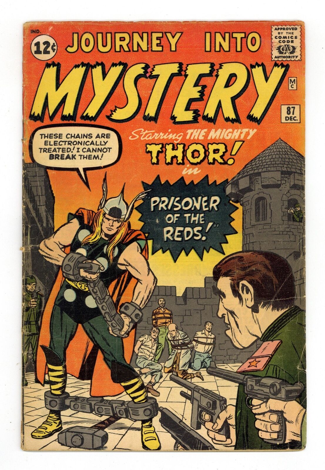 Thor Journey Into Mystery #87 GD+ 2.5 1962
