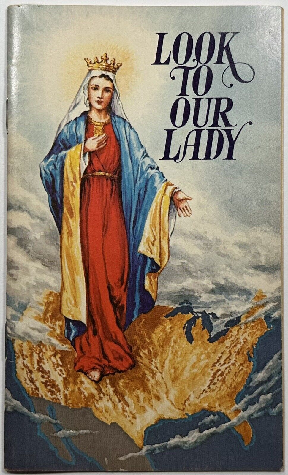 Look to Our Lady, Vintage 1974 Holy Devotional Booklet.