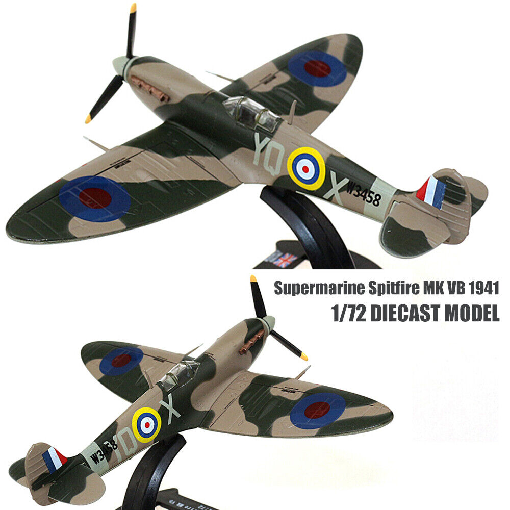 Supermarine Spitfire MK VB 1941 1/72 diecast  plane model aircraft AVIONES