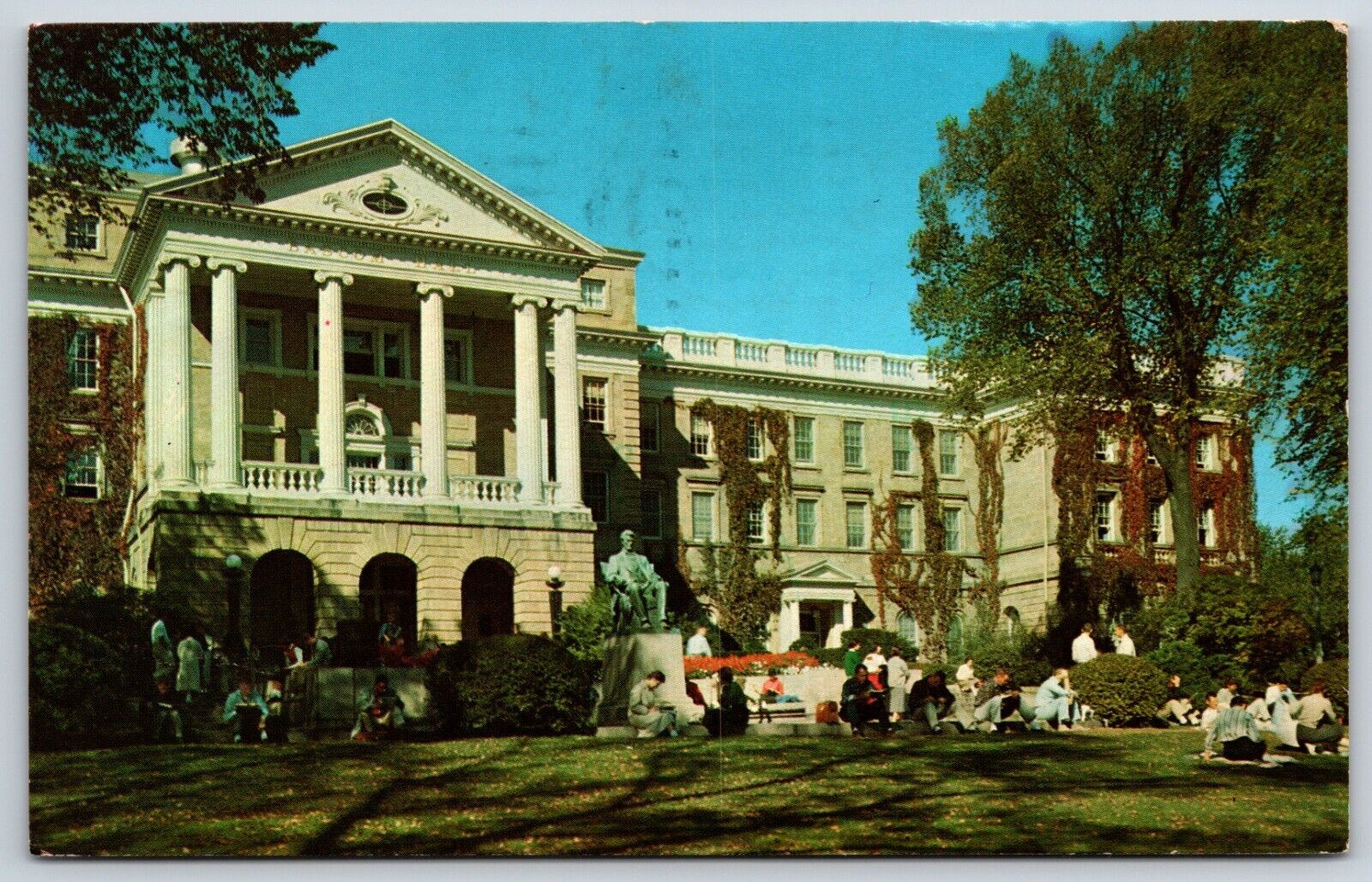 Postcard The University Of Wisconsin, Madison, Wisconsin Posted 1975