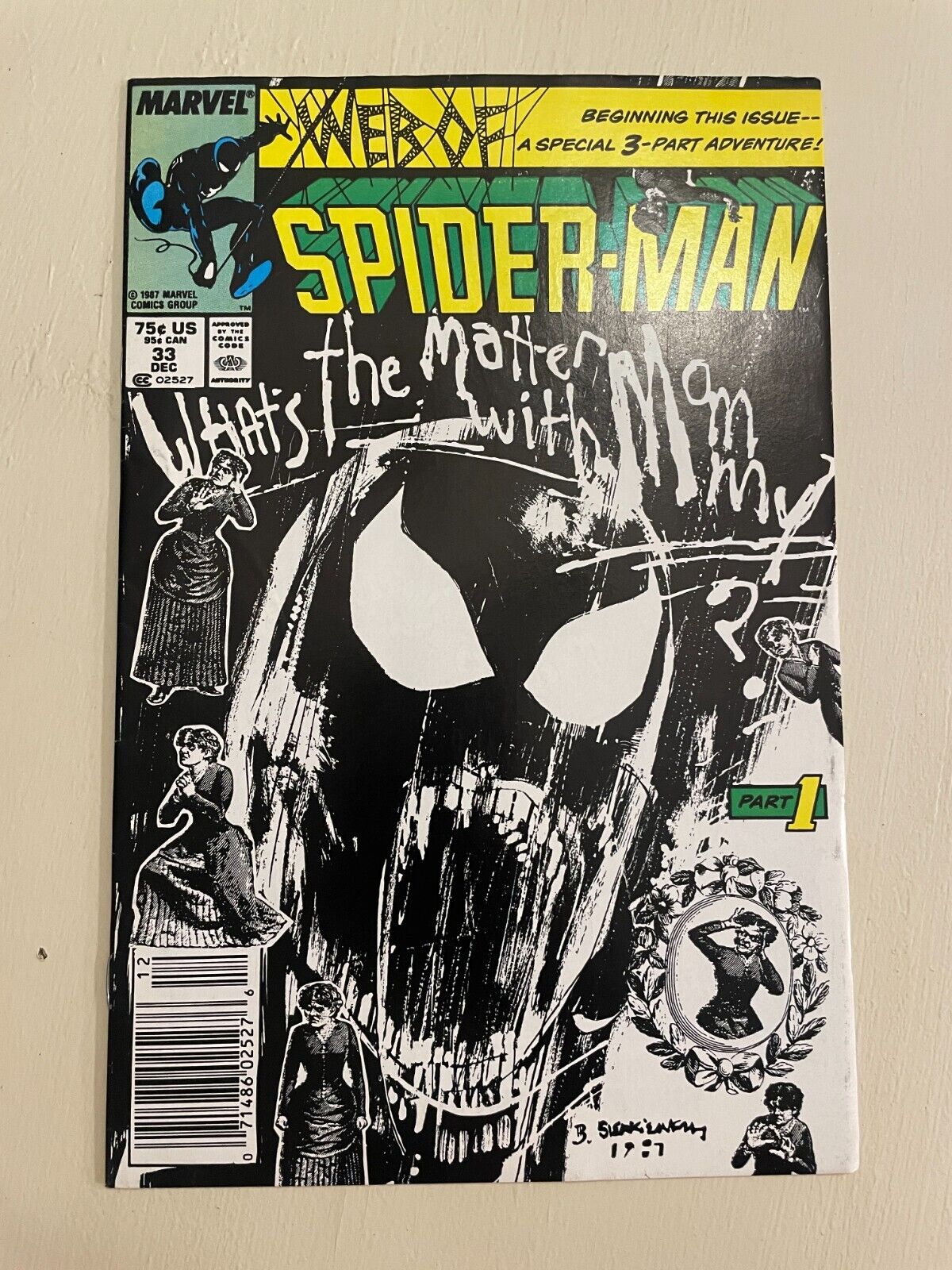 Web Of Spider-Man # 33 NM- Marvel Comic Book Vulture Venom Rhino Goblin 2 J238