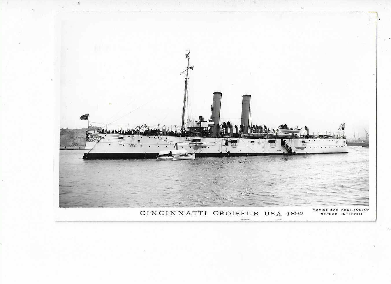 United States Marine of War Ship Uss Cruiser Cincinnati