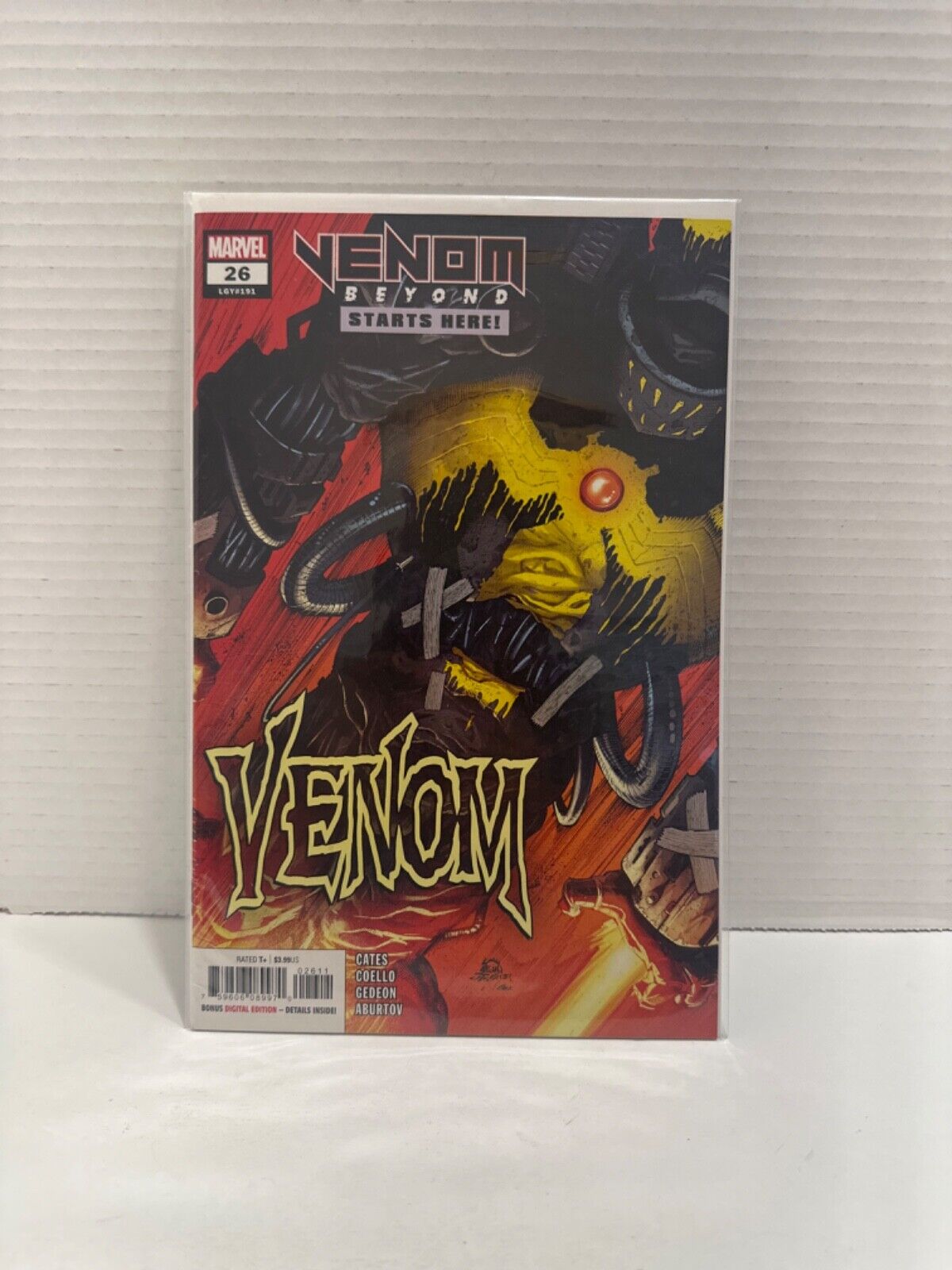 Venom 26 LGY 191 Venom Beyond Cates 1st App Virus Marvel Comics (2020) 1st Print