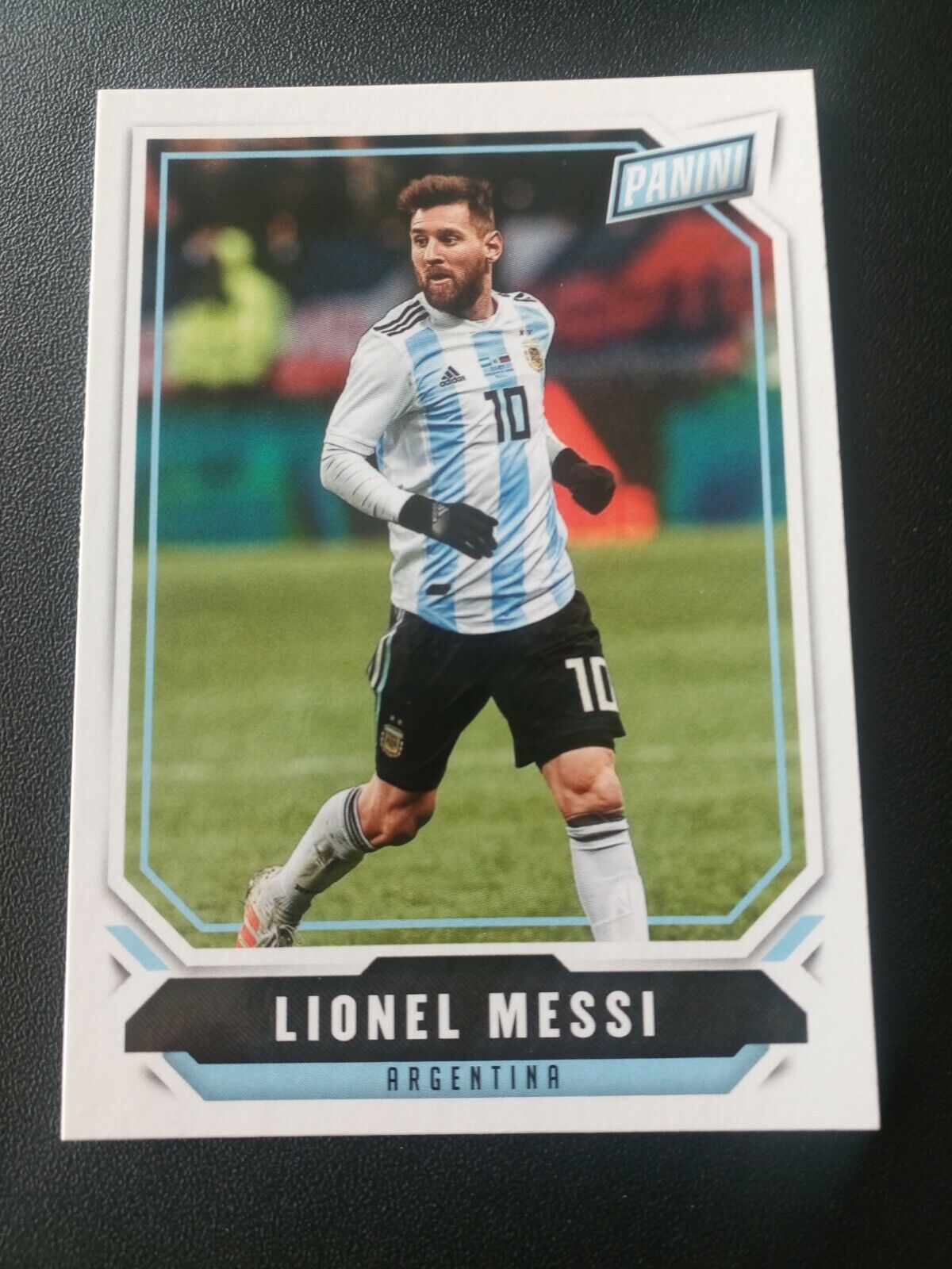 2018 Argentine Messi Panini The National #78 Rare World Cup Russia Champion