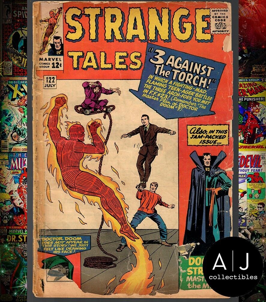 Strange Tales #122 FR 1.0 Marvel Comics Vintage Silver Age 1964 1st Print Fair