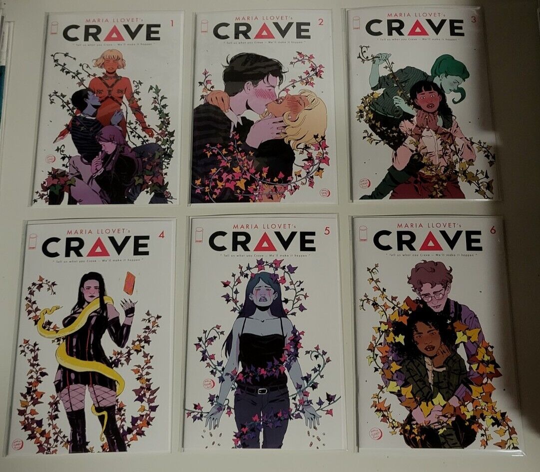 CRAVE (2023/24) #1 2 3 4 5 6 NM-/VF+ COMPLETE SERIES SET COVERS A IMAGE COMICS 