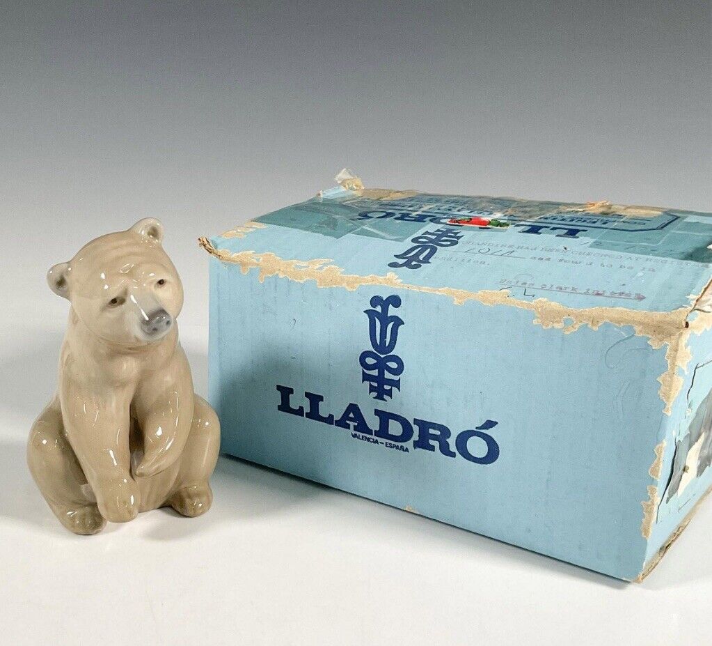 Vintage Lladro GOOD BEAR 1205 ~ Original Box ~ Mint