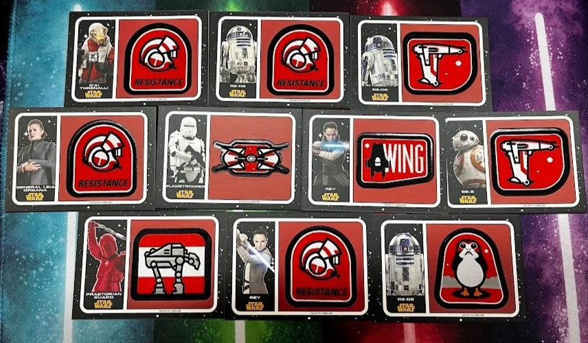 Topps Star Wars Journey Last Jedi Patch Card Lot of 10 *BLOWOUT SALE* (Lot 3)