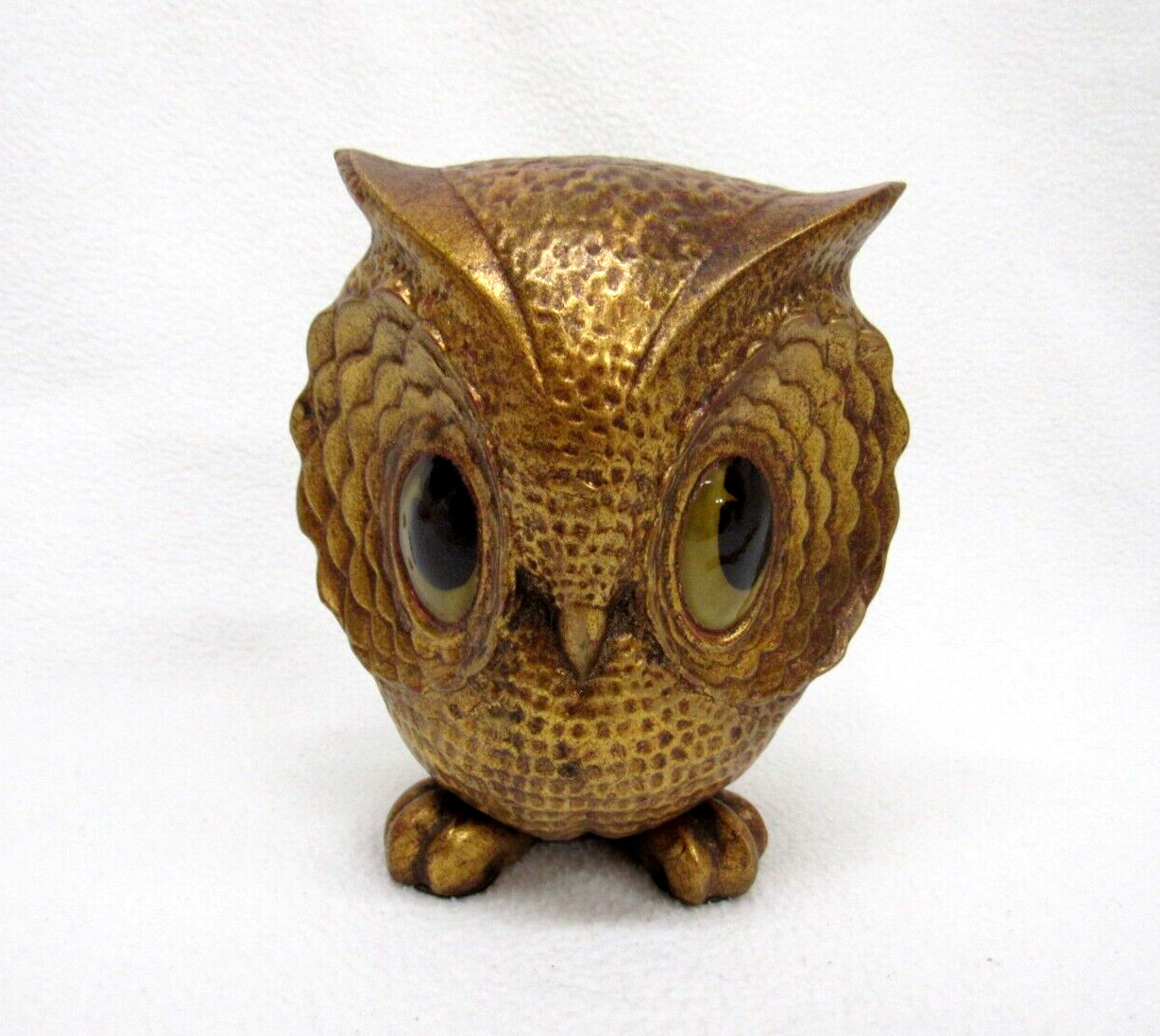 Vtg Freeman McFarland Large Eye Owl Pottery