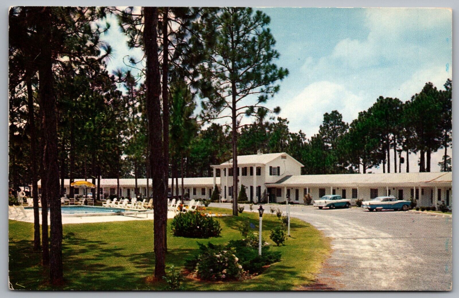 Vintage Postcard - Kingswood Inn Motel - Perry Florida - FL
