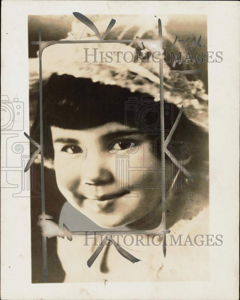 1928 Press Photo Baby Peggy Montgomery, actress - lra82002
