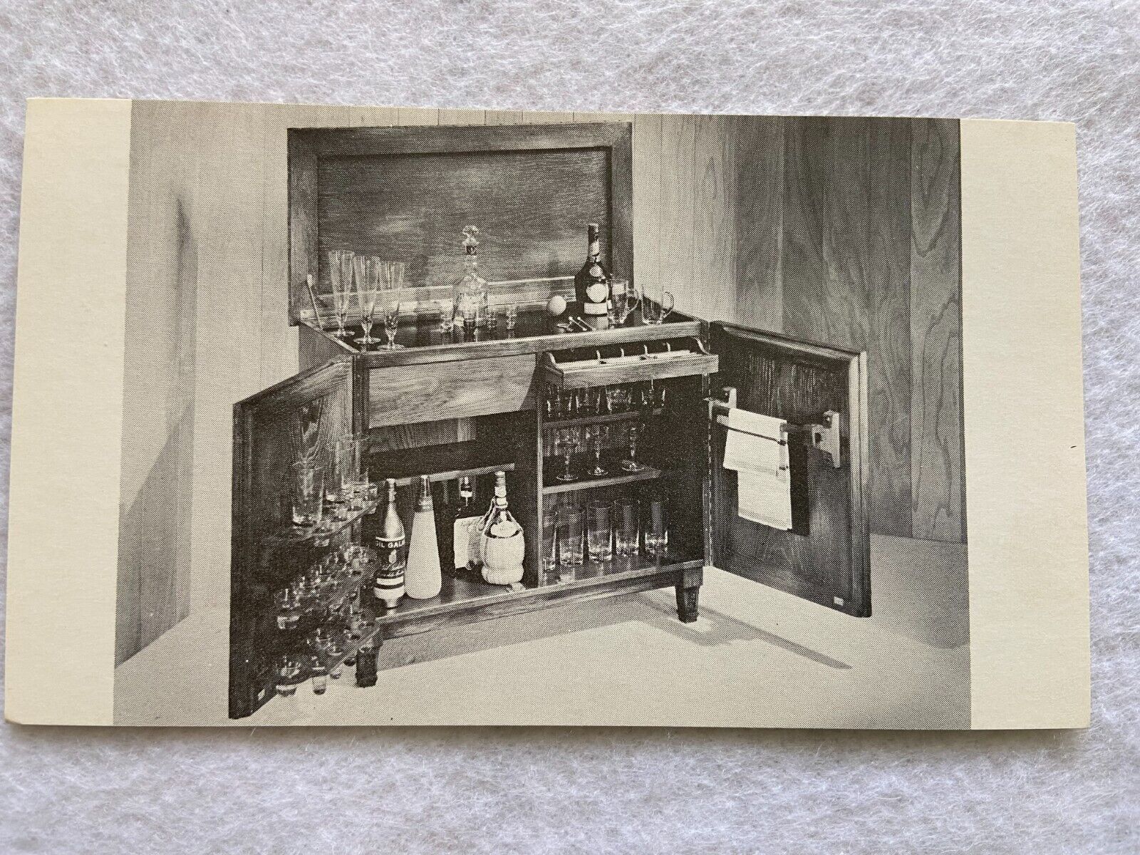 Server, the Viking Oak Collection, made by the American Furniture Co. Postcard