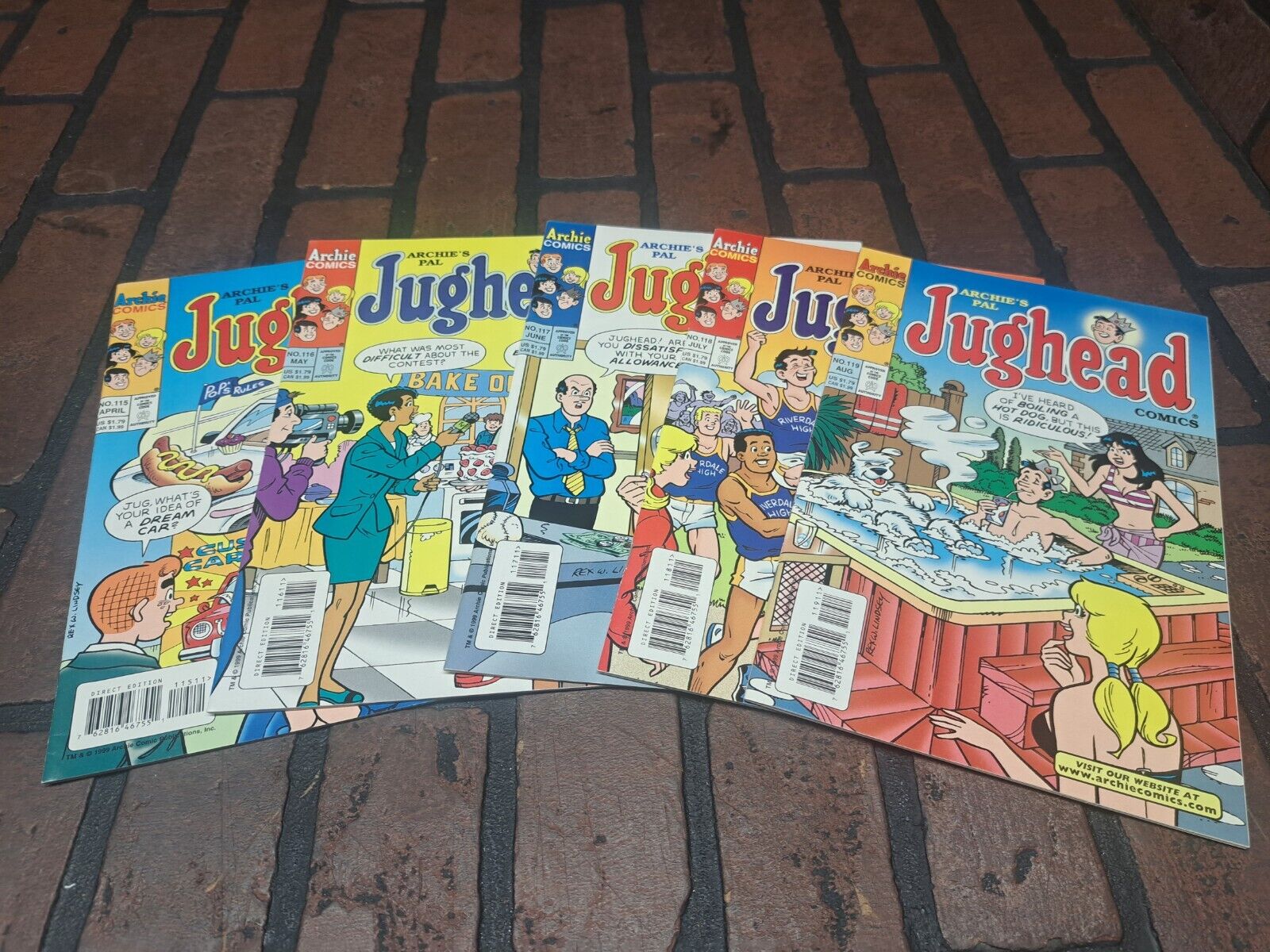 Archie\'s Pal Jughead Comics #115-119 Run VF Archie | we combine shipping