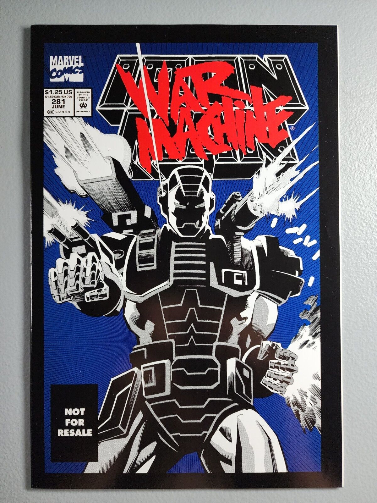 Iron Man #281 (2004) NM-  Marvel Legends Reprint, 1st App of War Machine