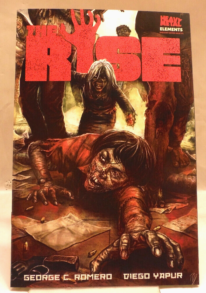 The Rise #1 Retailer Exclusive Variant Cover NM/M Heavy Metal Lim.Ed 500 New