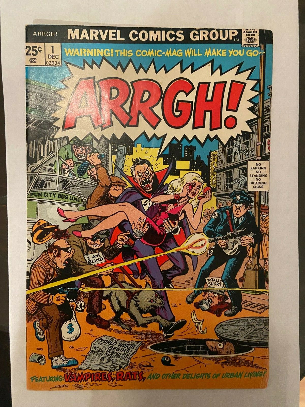 Arrgh #1 Comic Book