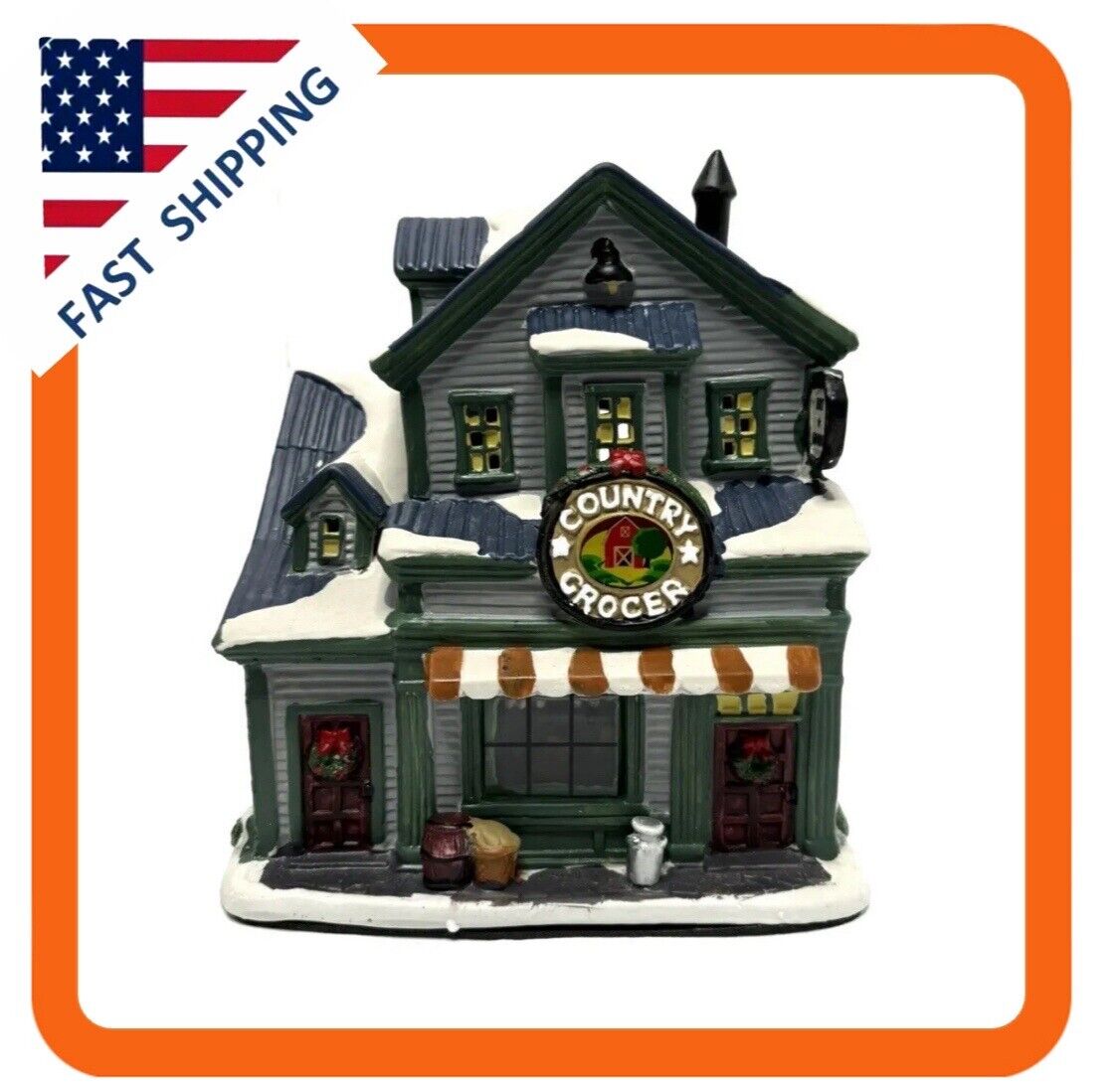 Holiday Time Country Grocer Country Charm 2018 Christmas Village