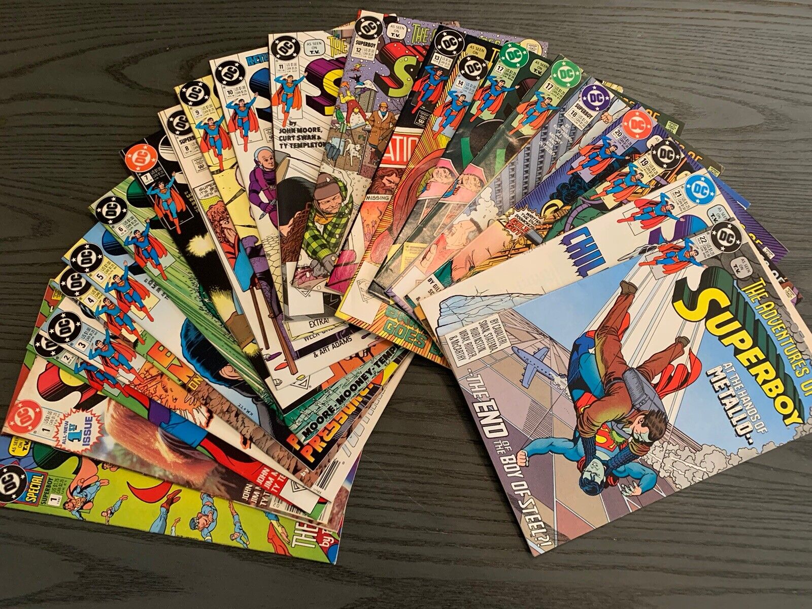 SuperBoy 21-book Lot