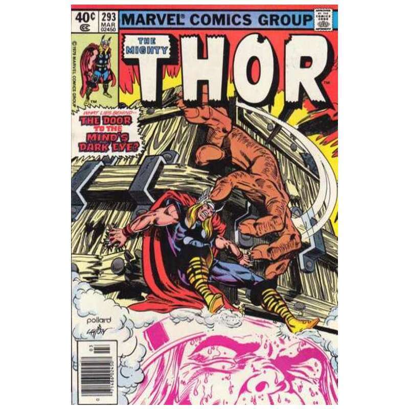 Thor #293 Newsstand  - 1966 series Marvel comics VF+ Full description below [d&