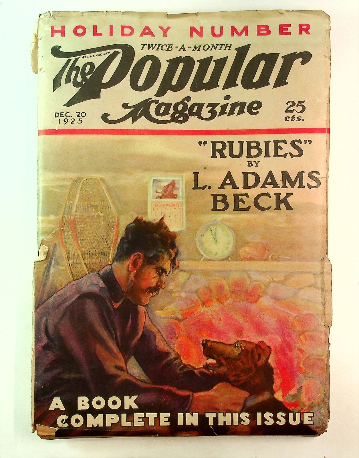 Popular Magazine Pulp Dec 1925 Vol. 78 #5 GD- 1.8