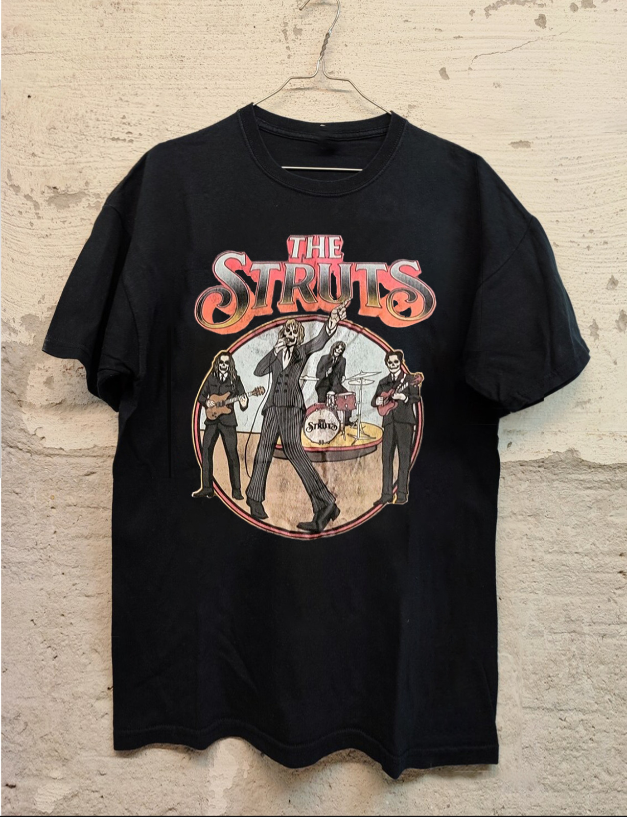 The Struts Band REMEMBER THE NAME Tour Unisex Short Tee Cotton Shirt CS629