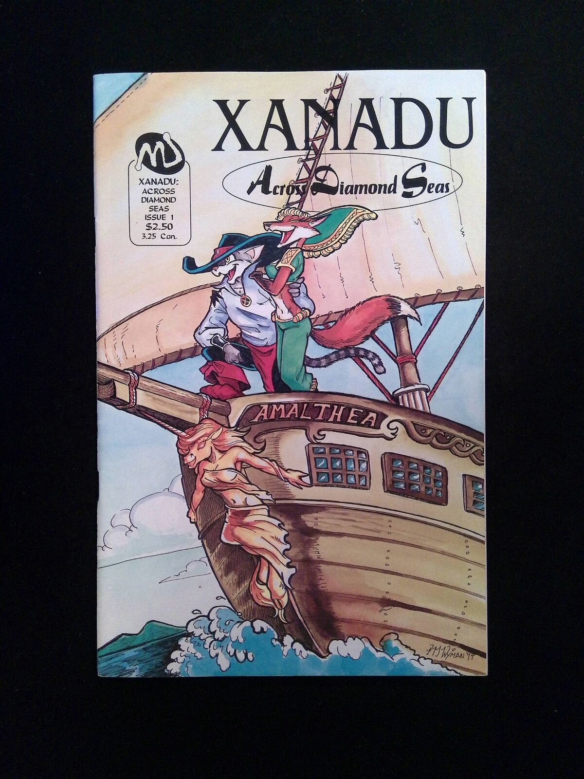 Xanadu Across Diamond Seas #1  MU PRESS Comics 1994 VF+