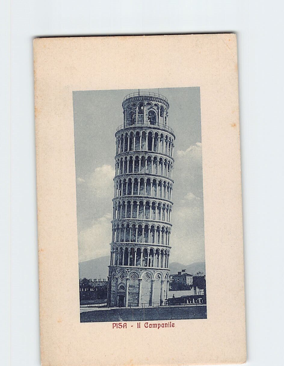 Postcard Il Campanile Pisa Italy