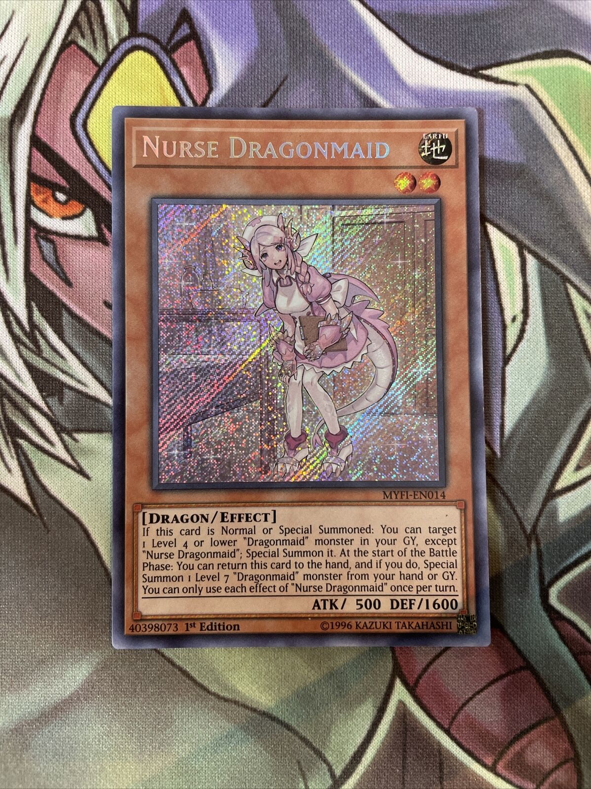 MYFI-EN014 Nurse Dragonmaid Secret 1st Edition NM Yugioh Card