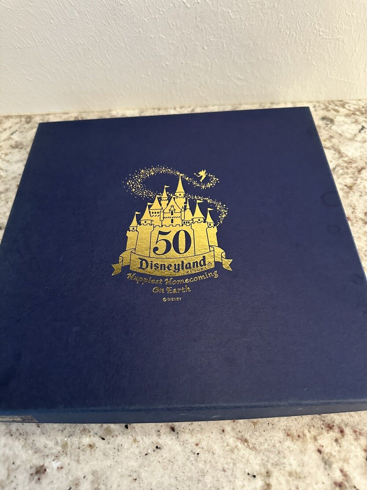 DISNEYLAND  50th Anniversary TOMMOROWLAND Collectors DESSERT PLATE #2 New In Box