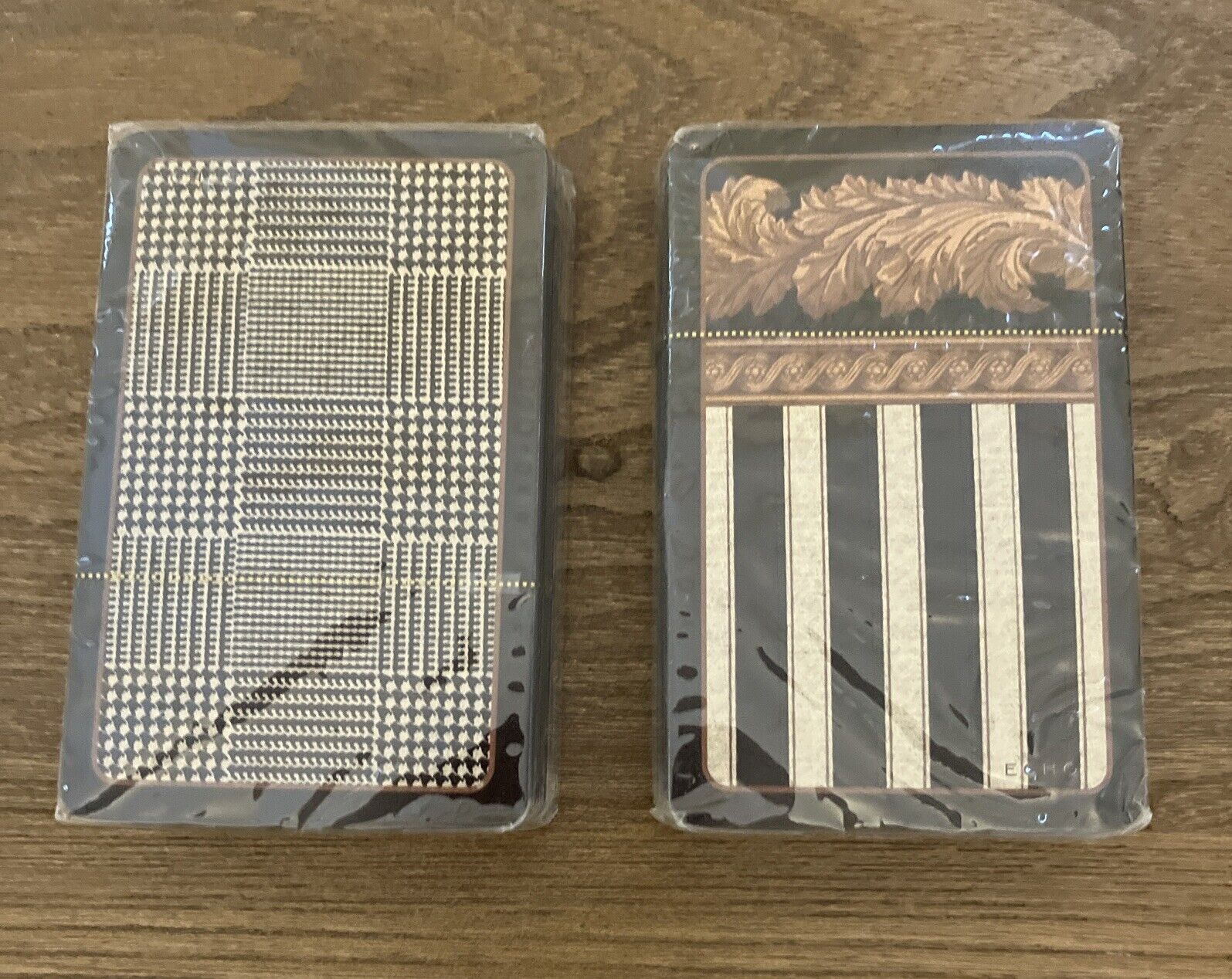 New Lot Of 2 ECHO Sealed Playing Cards Made In Canada