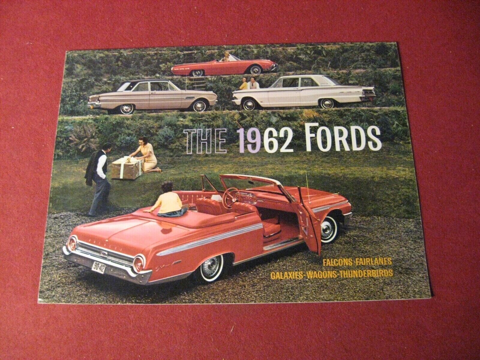 1962 Ford All Model Revised Sales Folder - Original