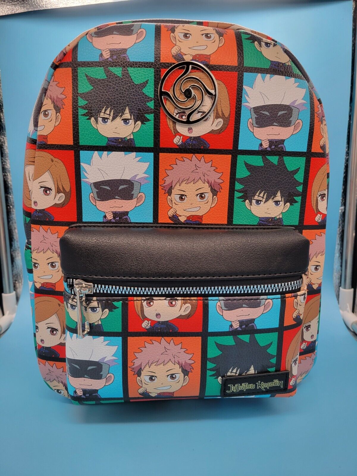 Jujutsu Kaisen Chibi Character Grid Mini Backpack hot topic anime bag