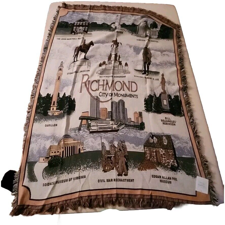 Simply Home Richmond City Of Monuments Afghan