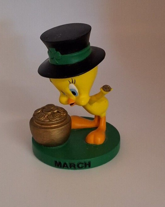 Danbury Mint Goebel Tweety Bird Calendar Figurine March