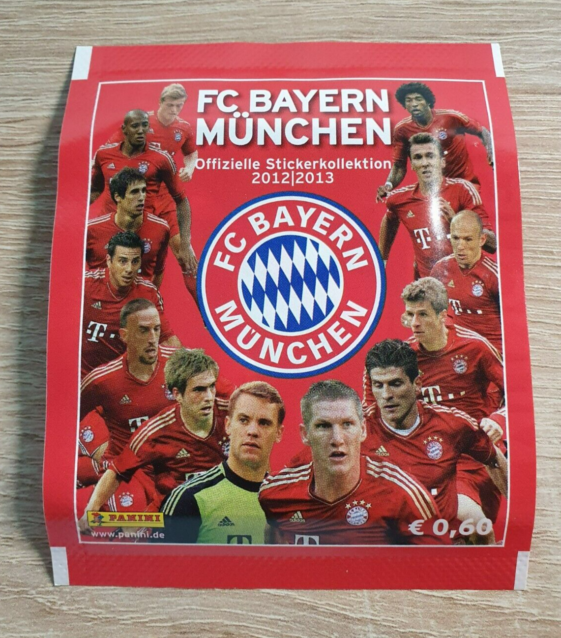Panini 1 bag FC Bayern Munich 2012 2013 Bustina pocket pack pack sticker