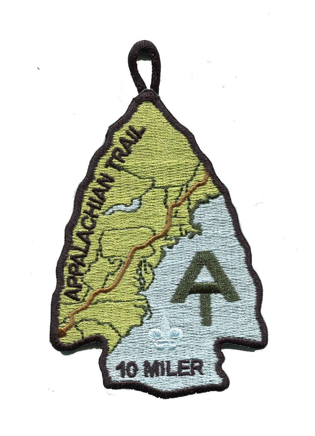 Appalachian Trail Patch - Mileage Accomplishment Patch - Choose 10,20, 30 ..100