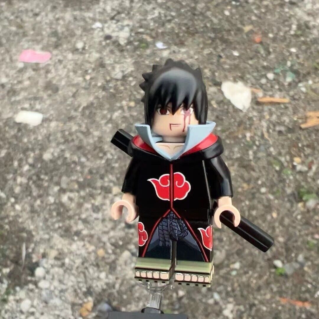 custom 3th party min brick  minifigure qh Sasuke