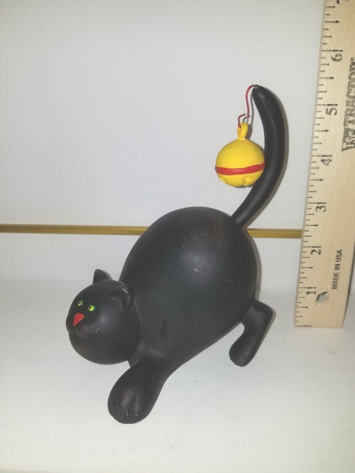 Dept 56 Black Cat With Ball