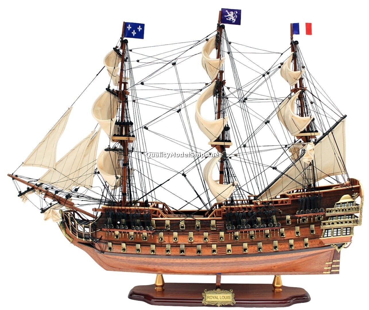 Royal Louis Display Wooden Ship Model