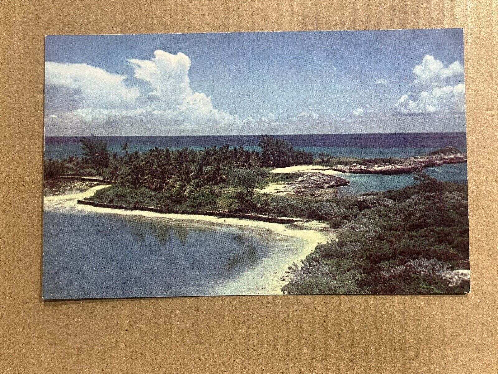 Postcard Bahamas Treasure Island Beach Vintage PC
